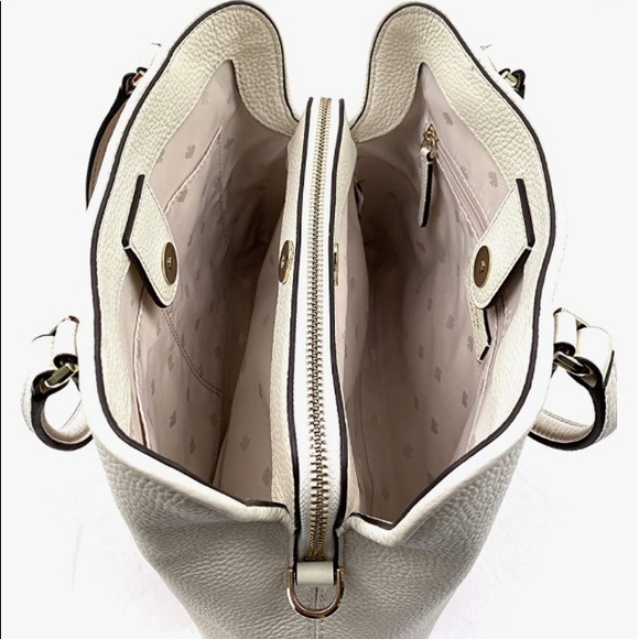 NWT 🆕 👛 Kate Spade ♠️ Jackson Straw Medium Triple Satchel - Picture 9 of 11